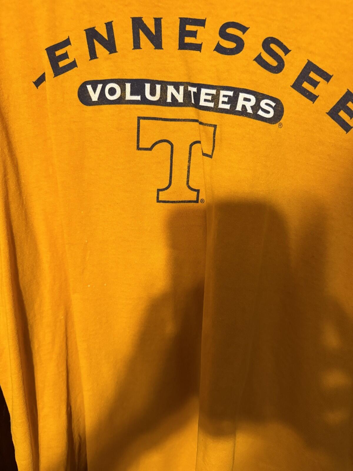 University of Tennessee Volunteers T-Shirt Men Sz XL Orange
