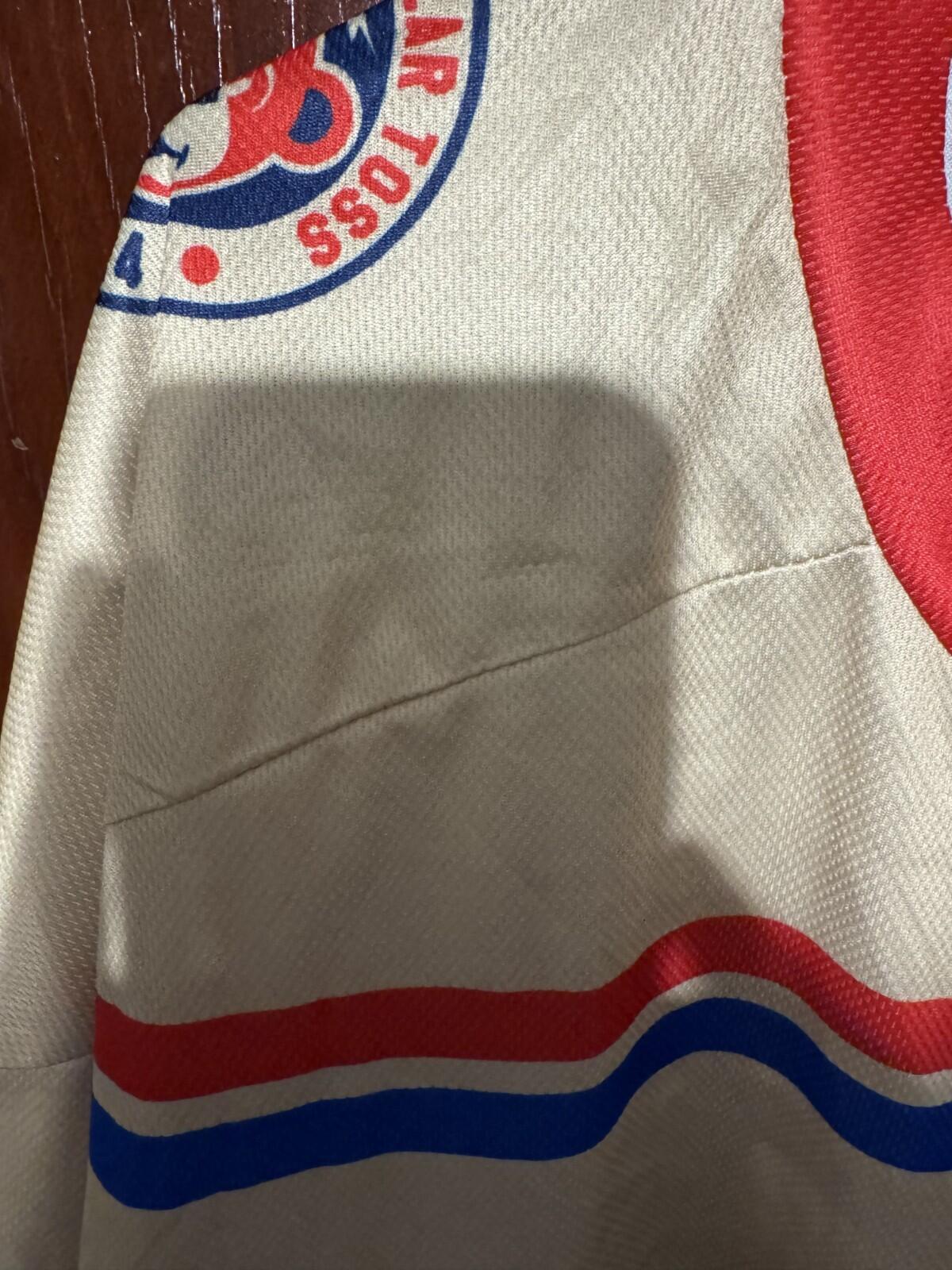 Springfield Thunderbirds Jersey Off-White Men's Size L