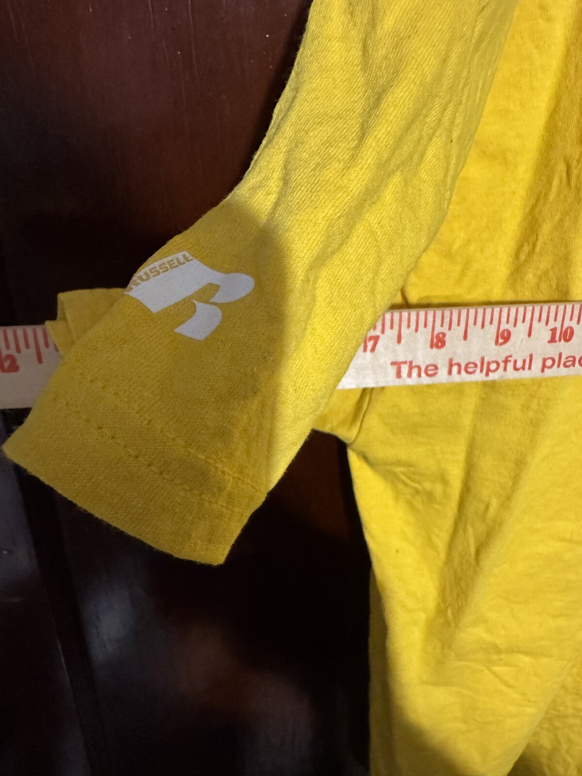 Wichita State Shockers Russell Athletic T-Shirt Yellow NCAA Men Size XXL