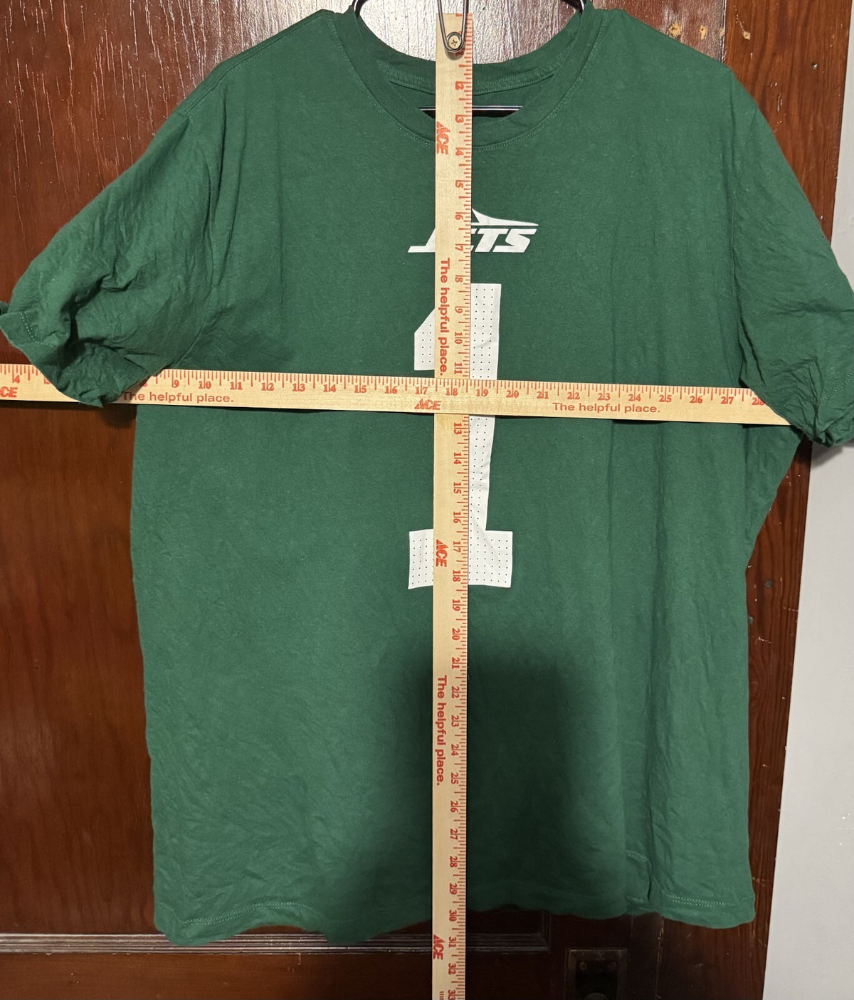 New York Jets Sauce Gardner #1 T-Shirt Nike Men's sz XXL Green