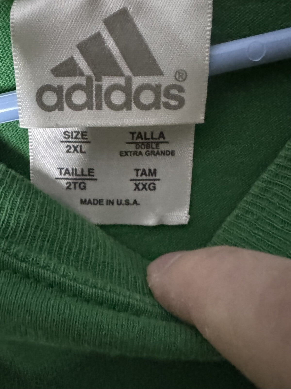 Boston Red Sox Short Sleeve Adidas T-Shirt Men's 2XL Green