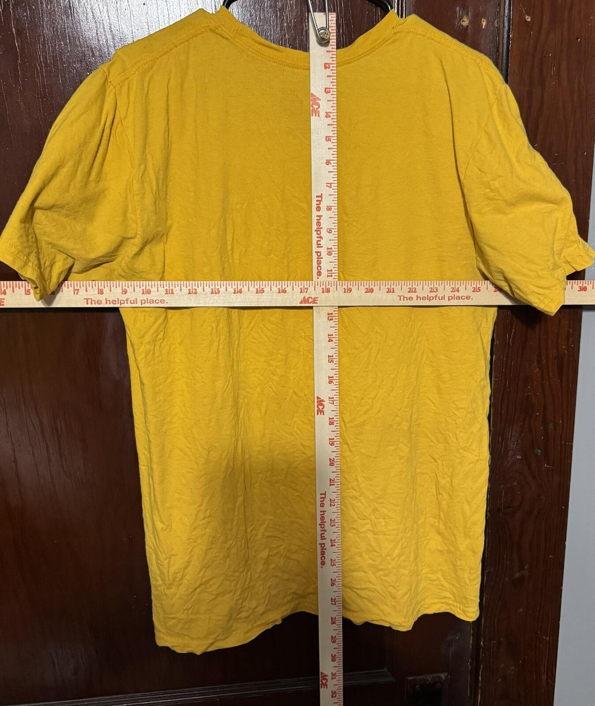 Los Angeles Lakers Adidas Men Size L Yellow S/S T-Shirt
