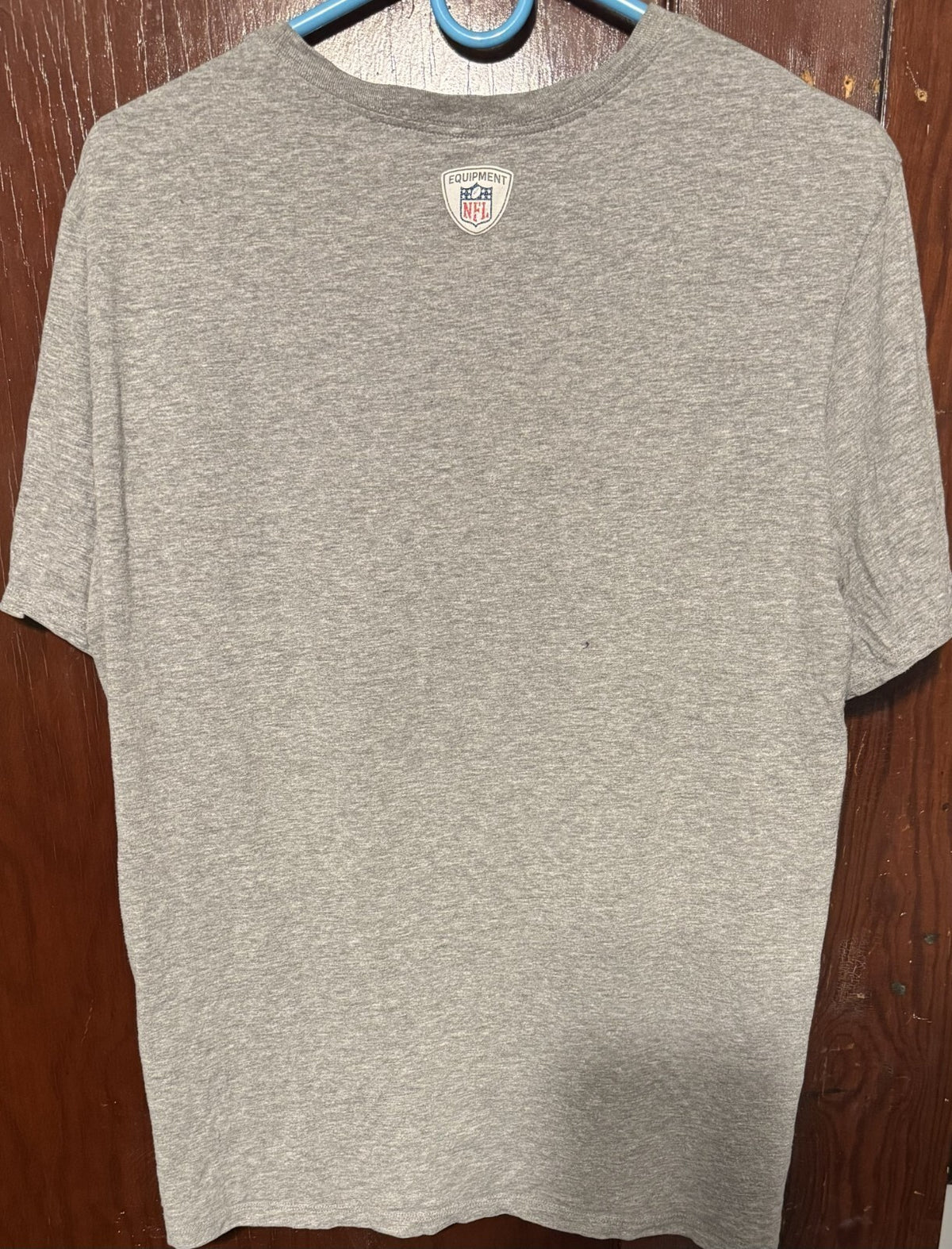 New England Patriots T-Shirt Men L Gray Nike Tee NFL