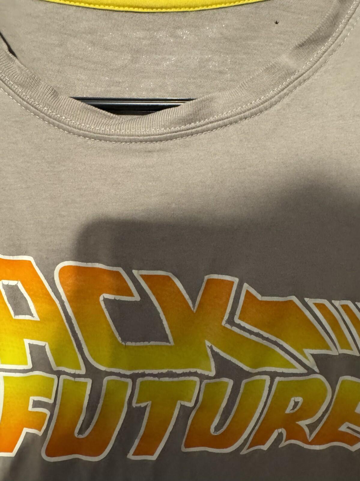 Back to the Future Movie Logo T Shirt Men's Size L? Gray