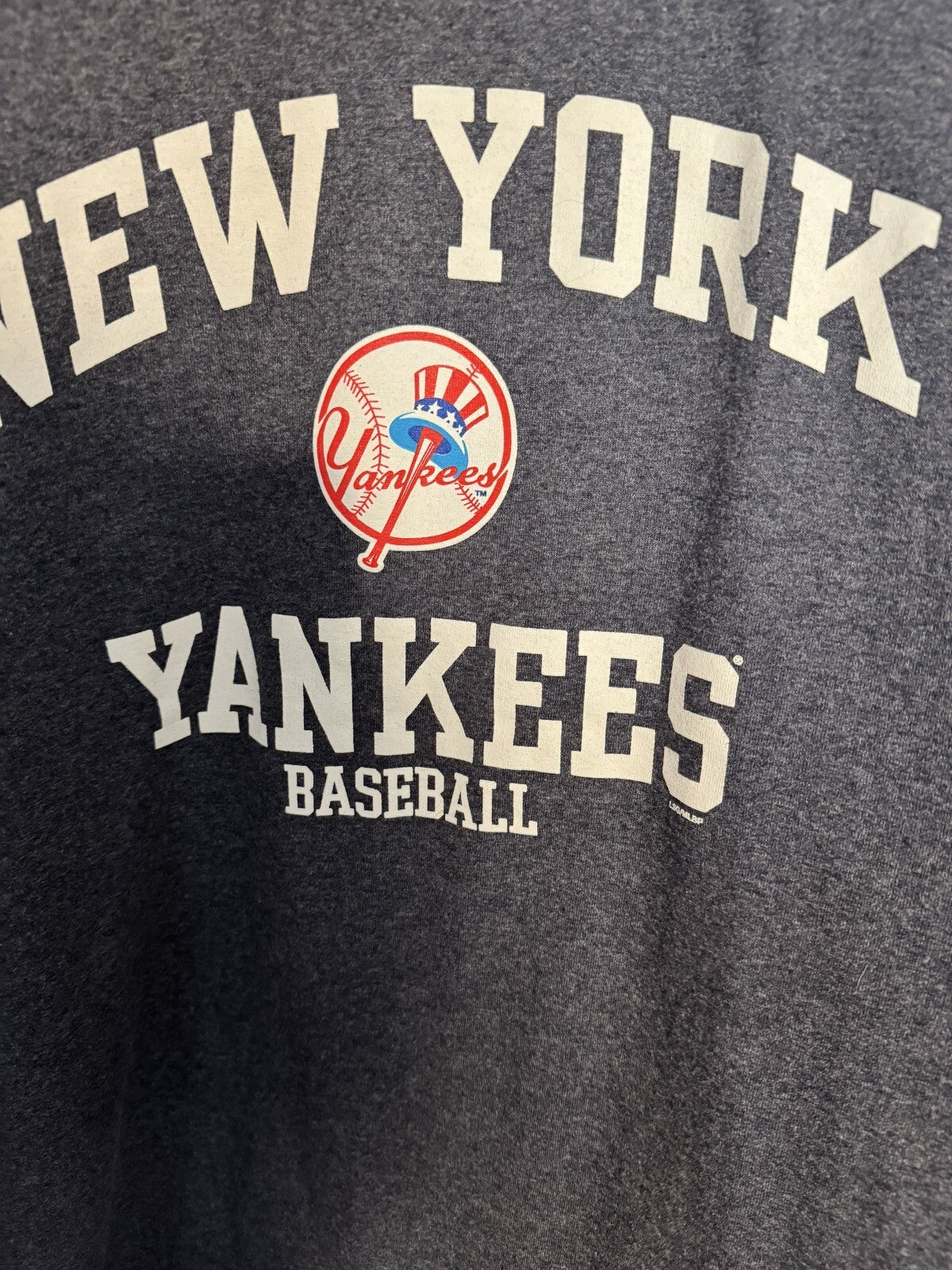 New York Yankees Short Sleeve Tee Mens XXL Blue