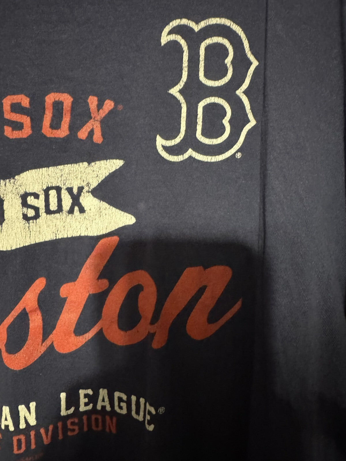 Boston Red Sox Short Sleeve Tee Men's L Blue MLB
