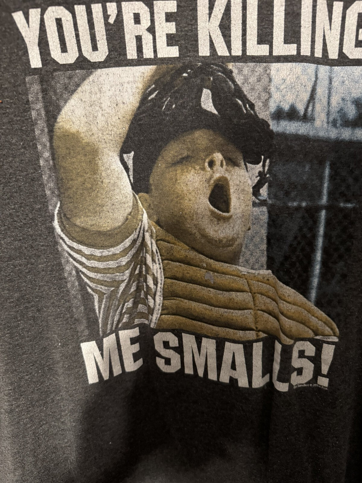 The Sandlot Killing Me Smalls T-Shirt Men Sz XL (?) Gray