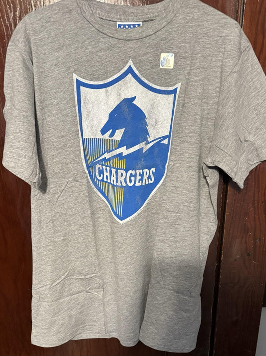 SAN DIEGO CHARGERS LA Los Angeles Junk Food T-Shirt Men Sz S New Without Tags
