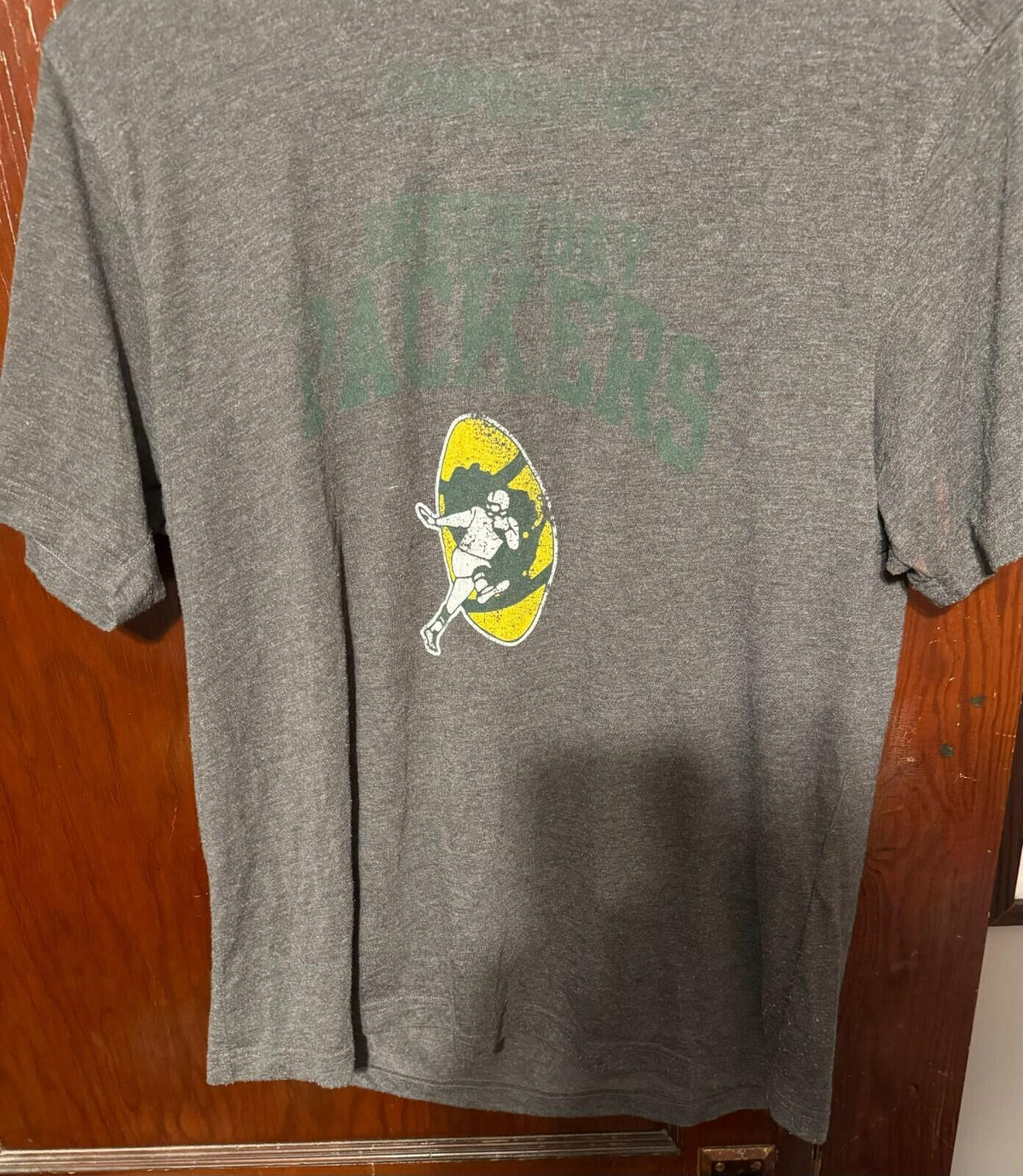 Green Bay Packers super soft t-shirt Men's L Gray NFC North
