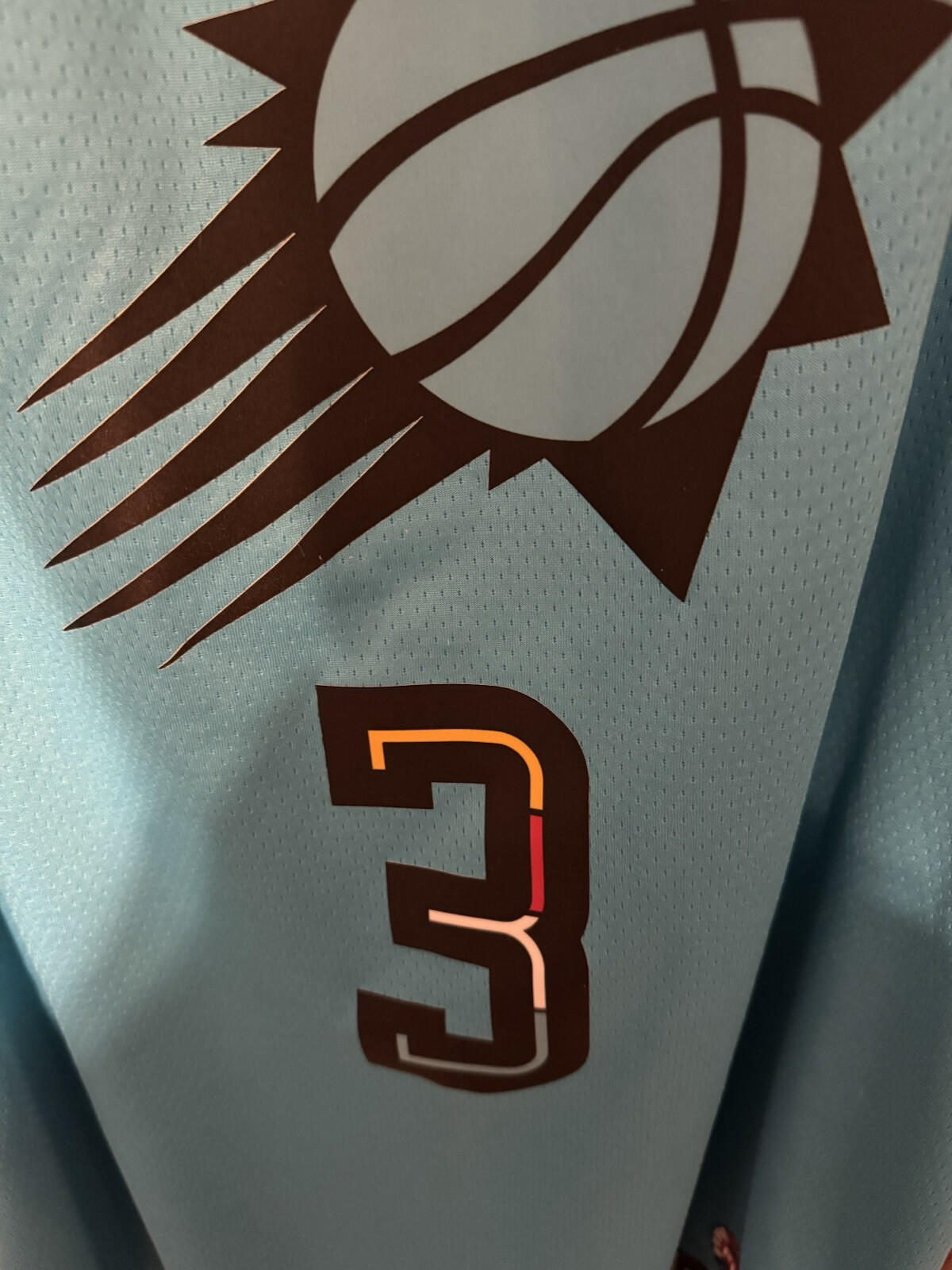 Phoenix Suns Nike Chris Paul #3 City Edition Jersey Blue Men Sz 52