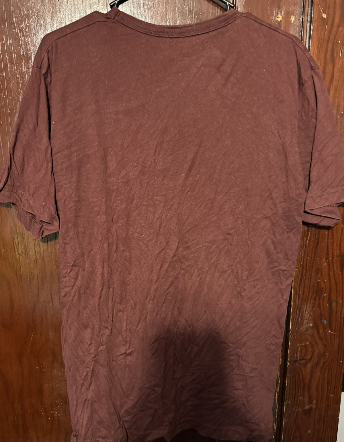 UMass Minutemen S/S Vintage Logo T-shirt Men's L Red