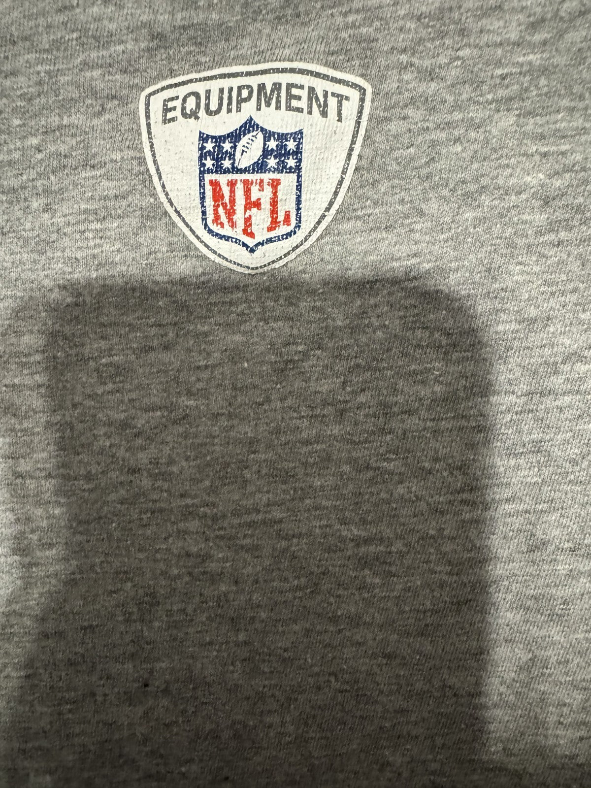 New England Patriots T-Shirt Men L Gray Nike Tee NFL