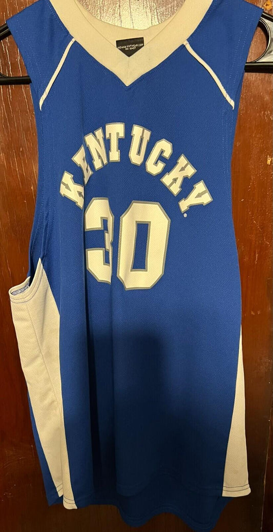 Kentucky Wildcats Basketball Jersey Adult M Blue #30 College Men