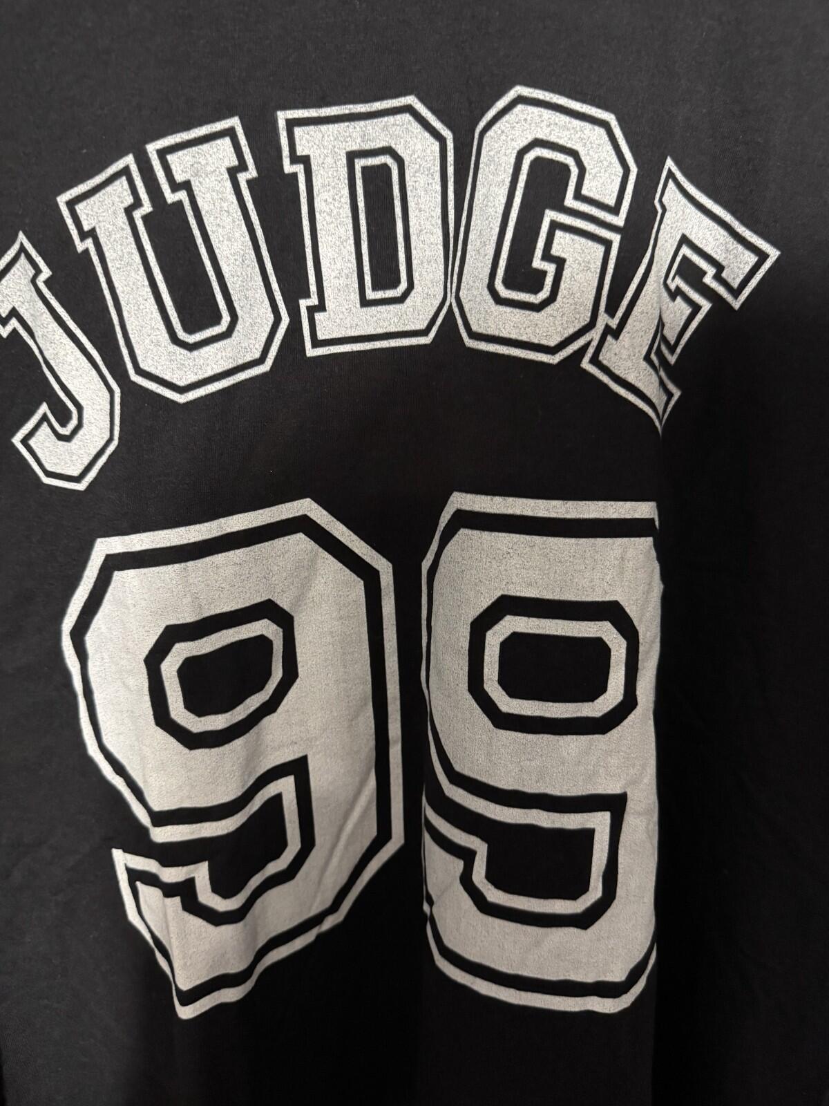 Aaron Judge Baseball Short Sleeve Tee Men's L Black