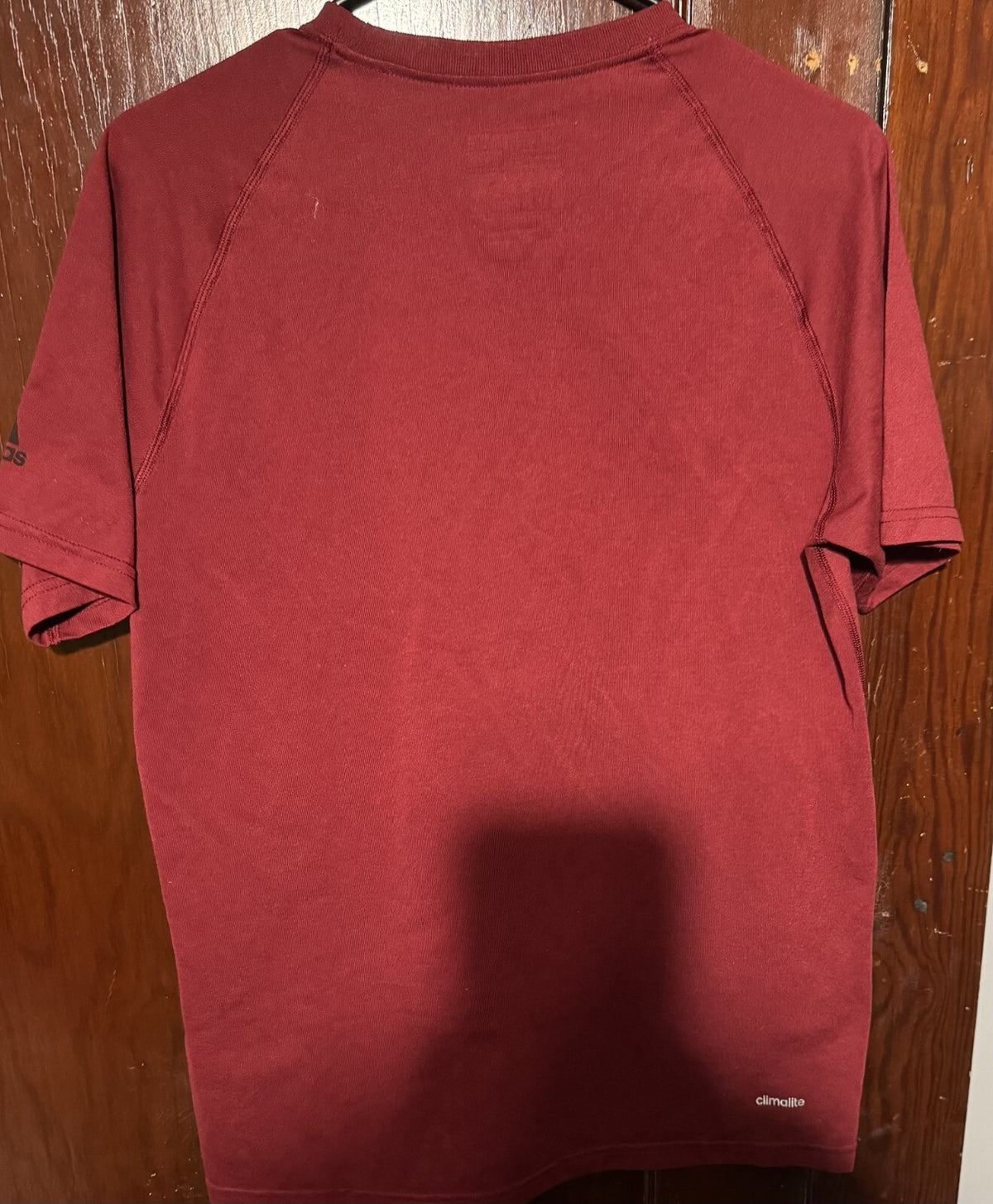 UMass Amherst Minutemen Adidas S/S T-shirt Men M Red