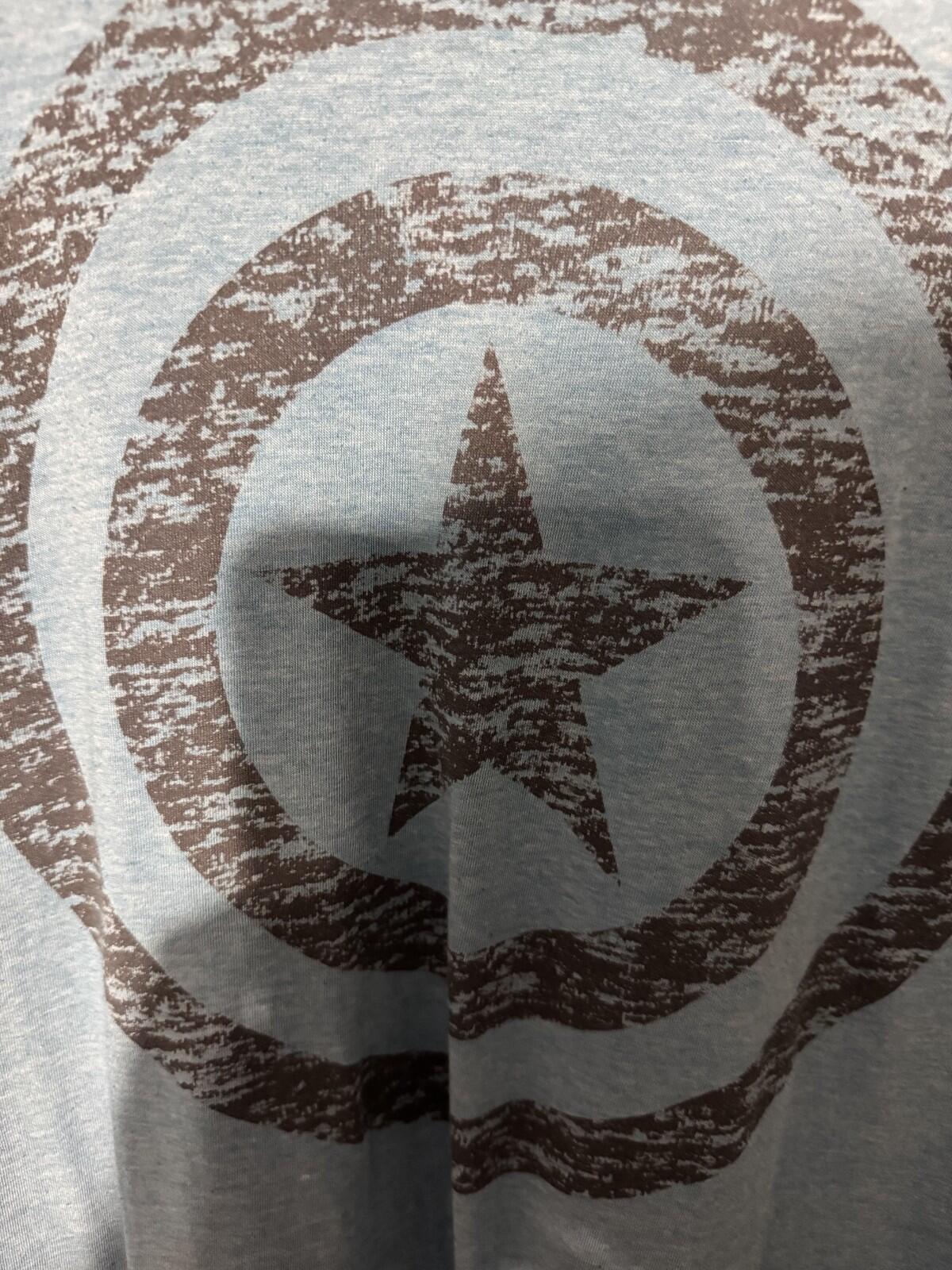Captain America Marvel Avengers T-Shirt Men's Sz XL Blue