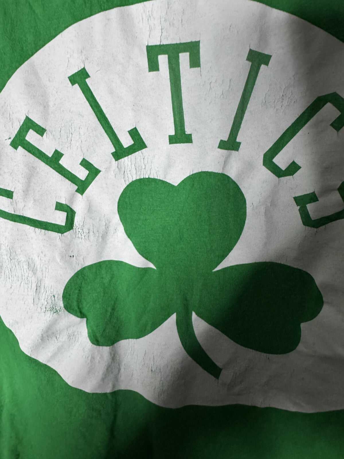 Boston Celtics Short Sleeve T-Shirt Men Size XL NBA Green