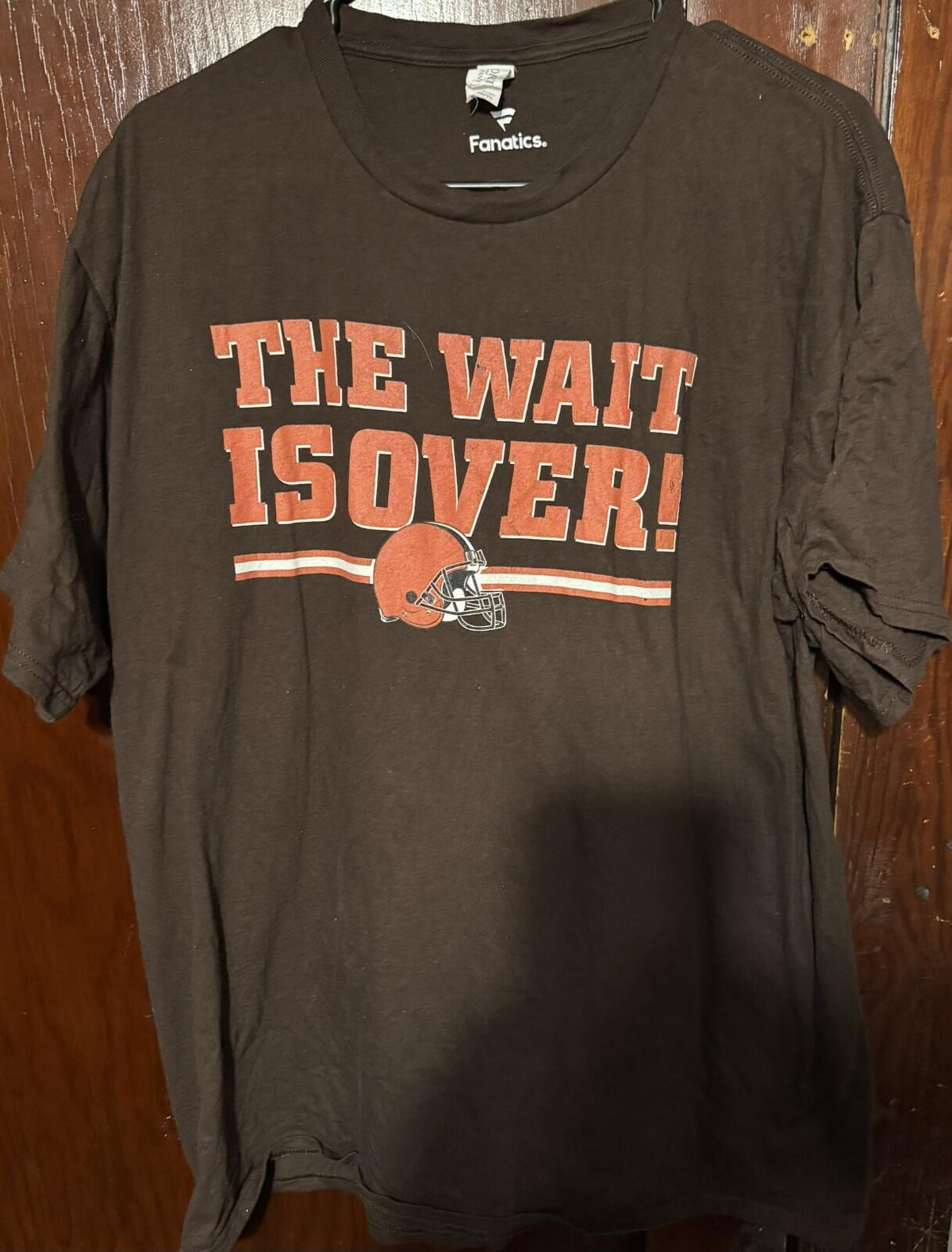 Cleveland Browns S/S T-Shirt Men’s Size XL Fanatics Brown