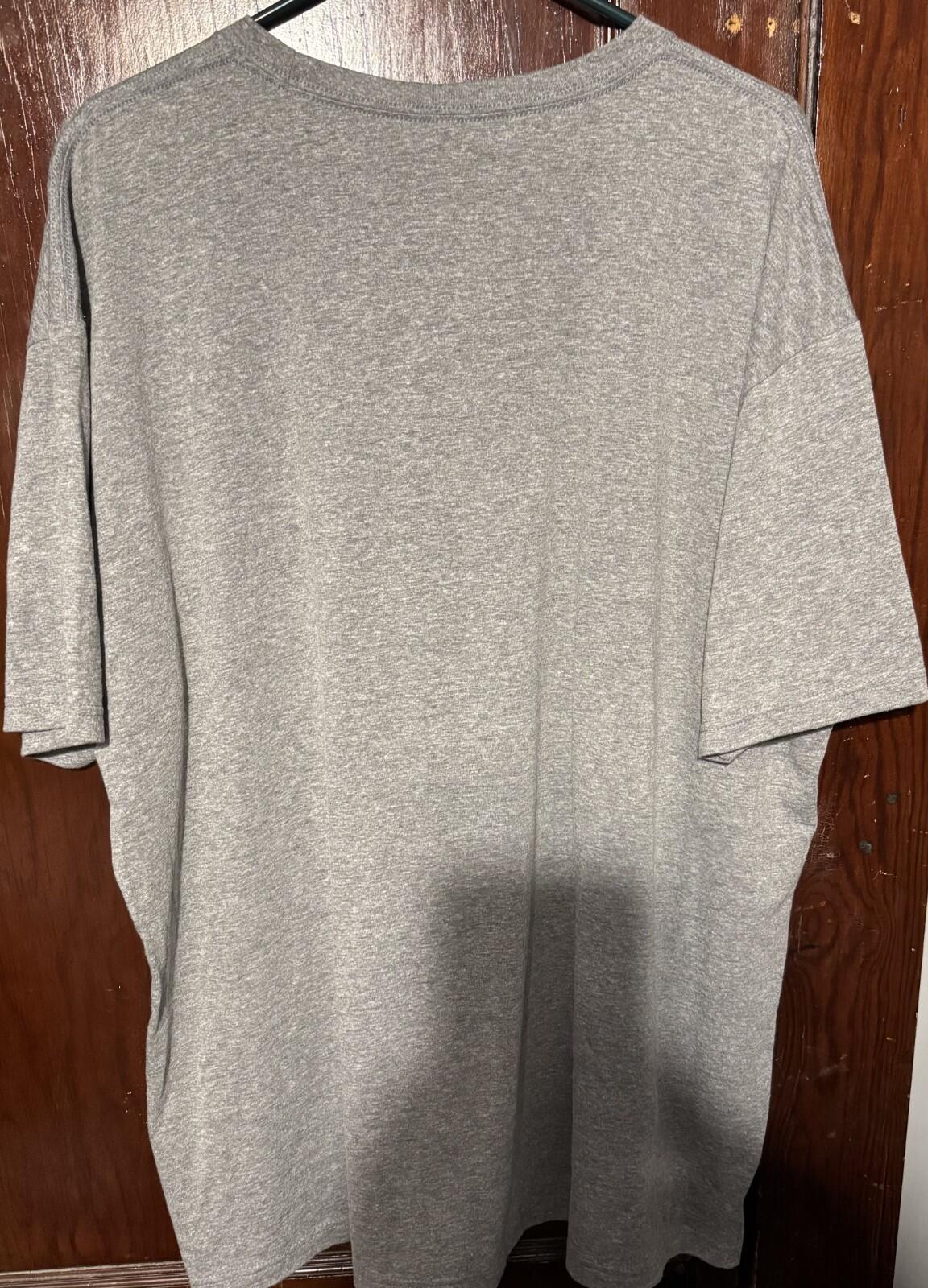 Syracuse Orangemen Mascot Orange S/S Logo Tee Men's 3XL Gray