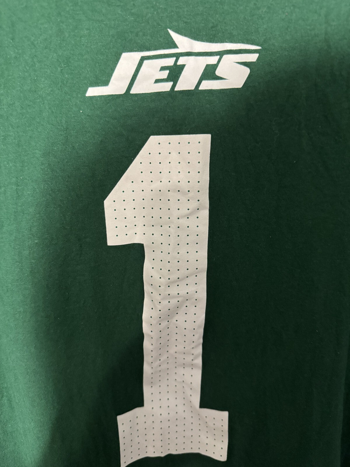 New York Jets Sauce Gardner #1 T-Shirt Nike Men's sz XXL Green