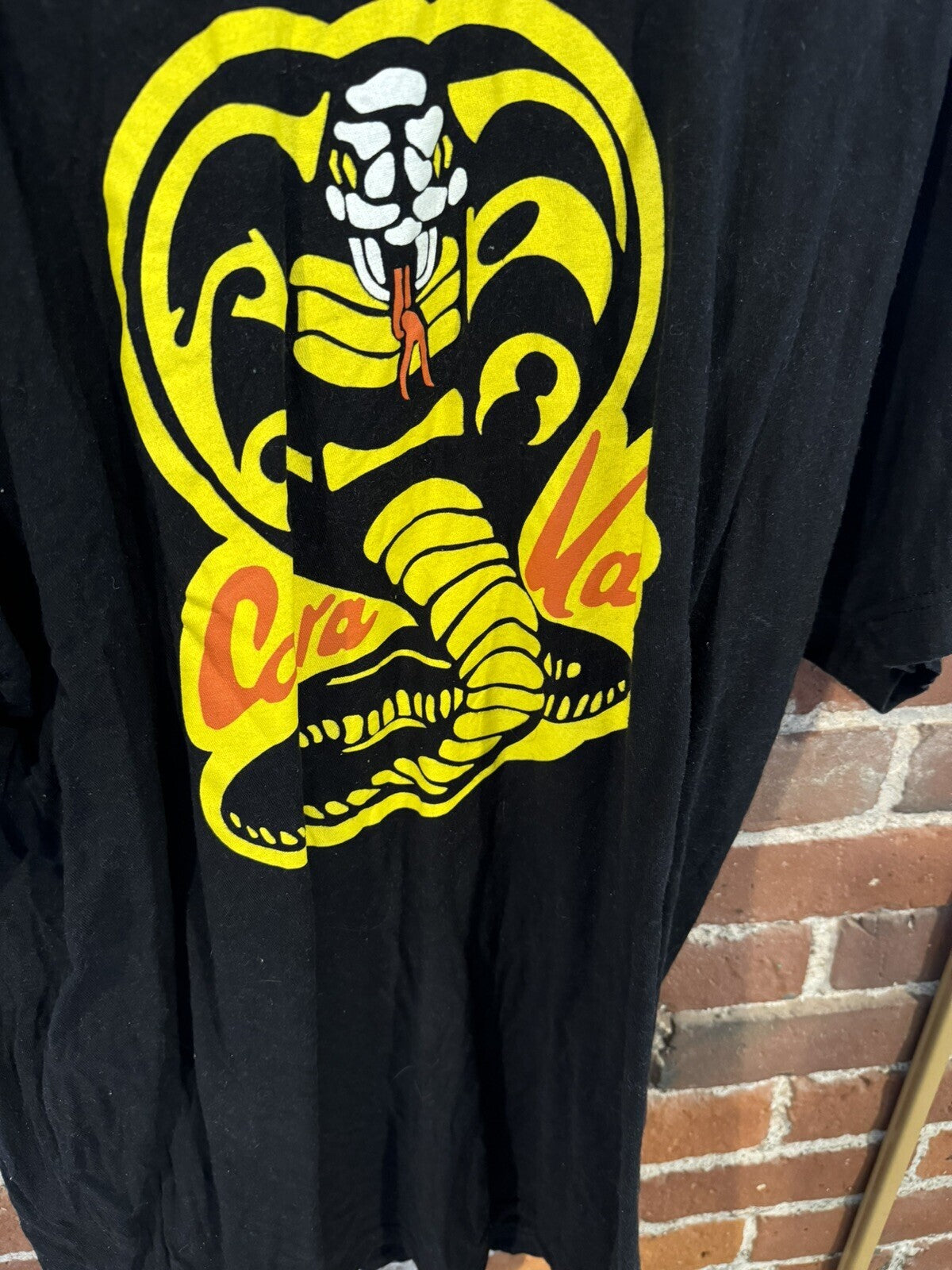Cobra Kai Karate Kid Tee Shirt Men's Size XXL Black