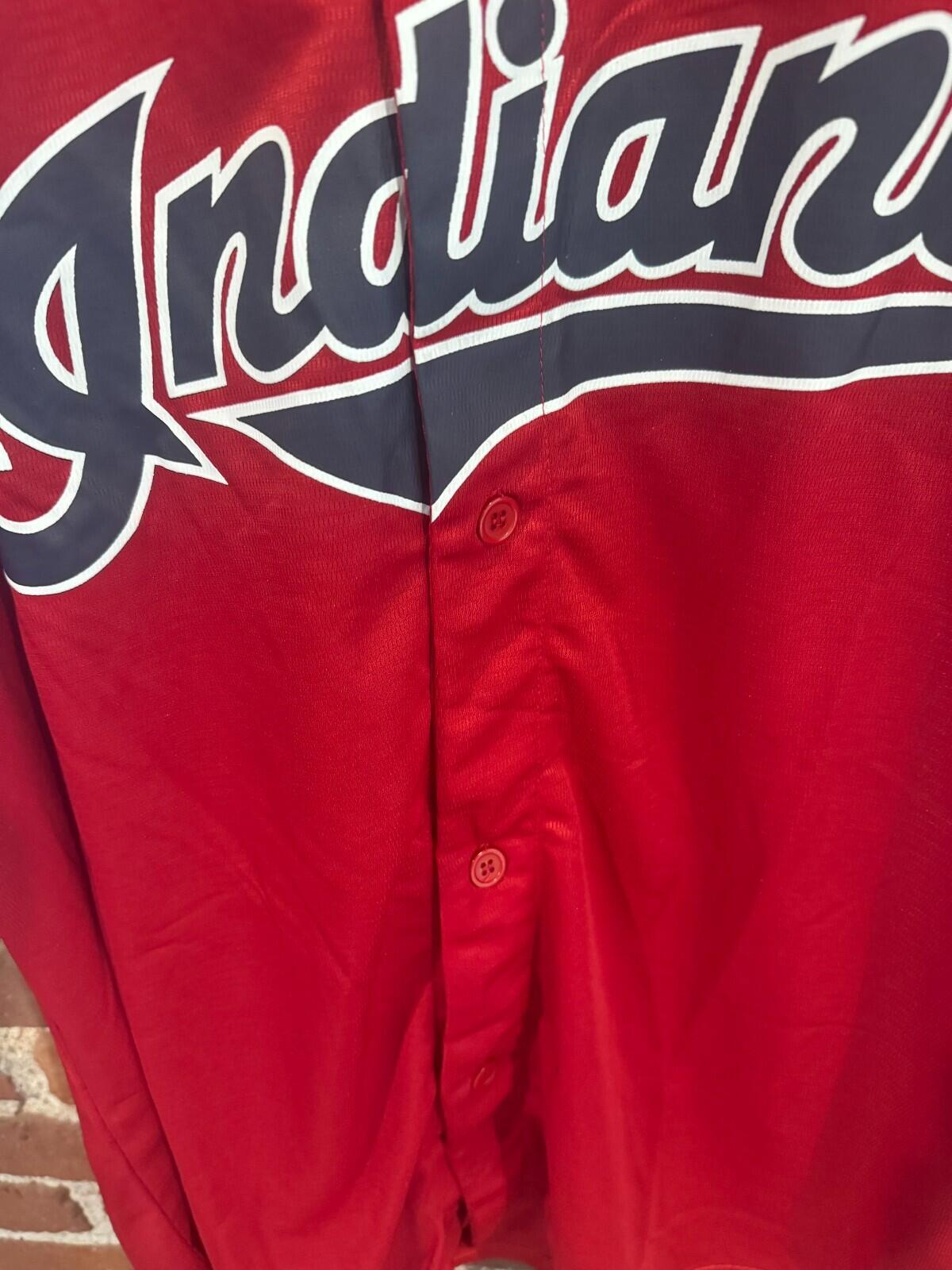 Cleveland Indians SGA Mike Clevinger Jersey Men's XL Red