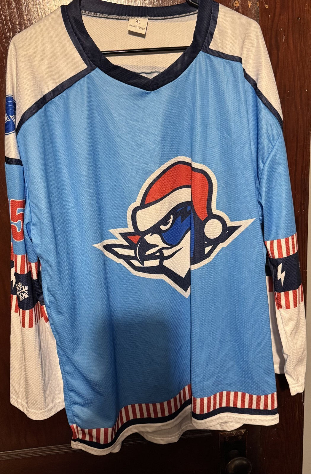 Springfield Thunderbirds Jersey Blue Men's Size XL