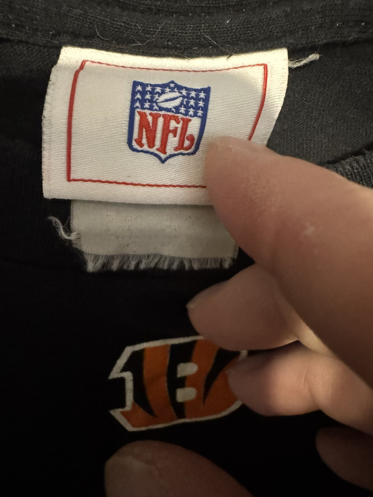 Cincinnati Bengals L/S T-Shirt Black Men’s Size XXL ?