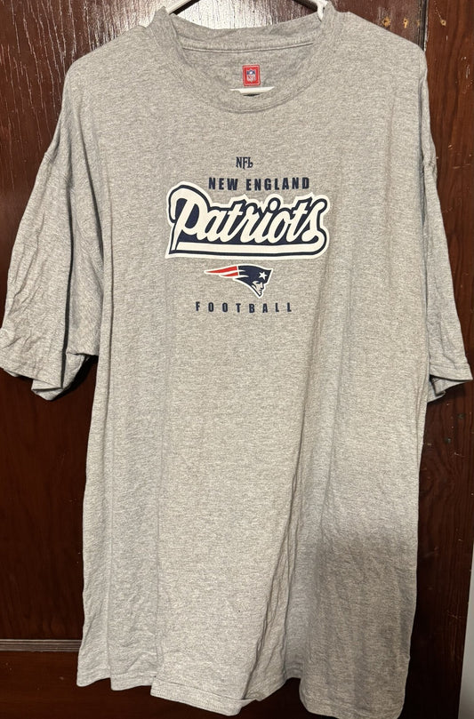 New England Patriots T-Shirt Men XXL Gray VF Imagewear