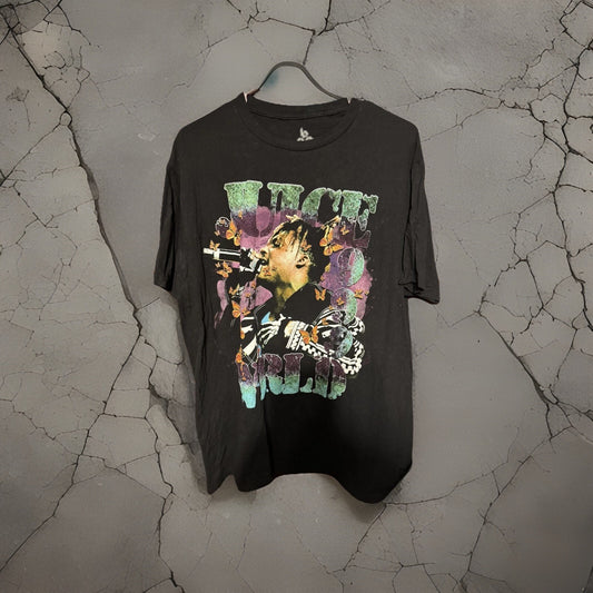 Juice WRLD Hip-Hop Short Sleeve T-Shirt Black Men's sz L