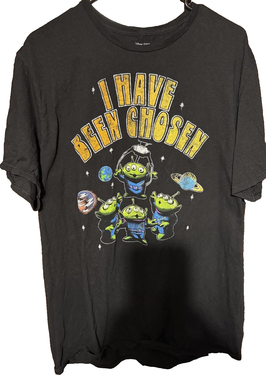 Toy Story Alien Disney T Shirt Black Men's Size XL