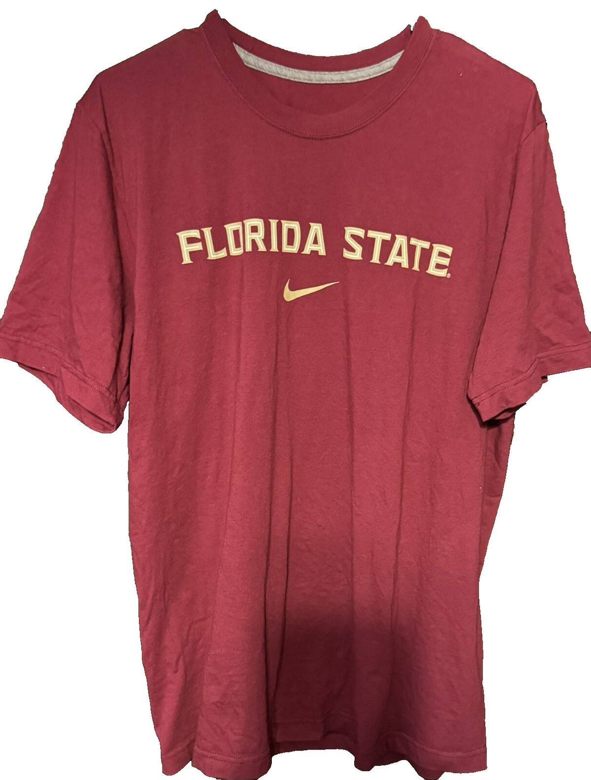 Florida State Seminoles FSU T-Shirt Men's Sz L Red Nike