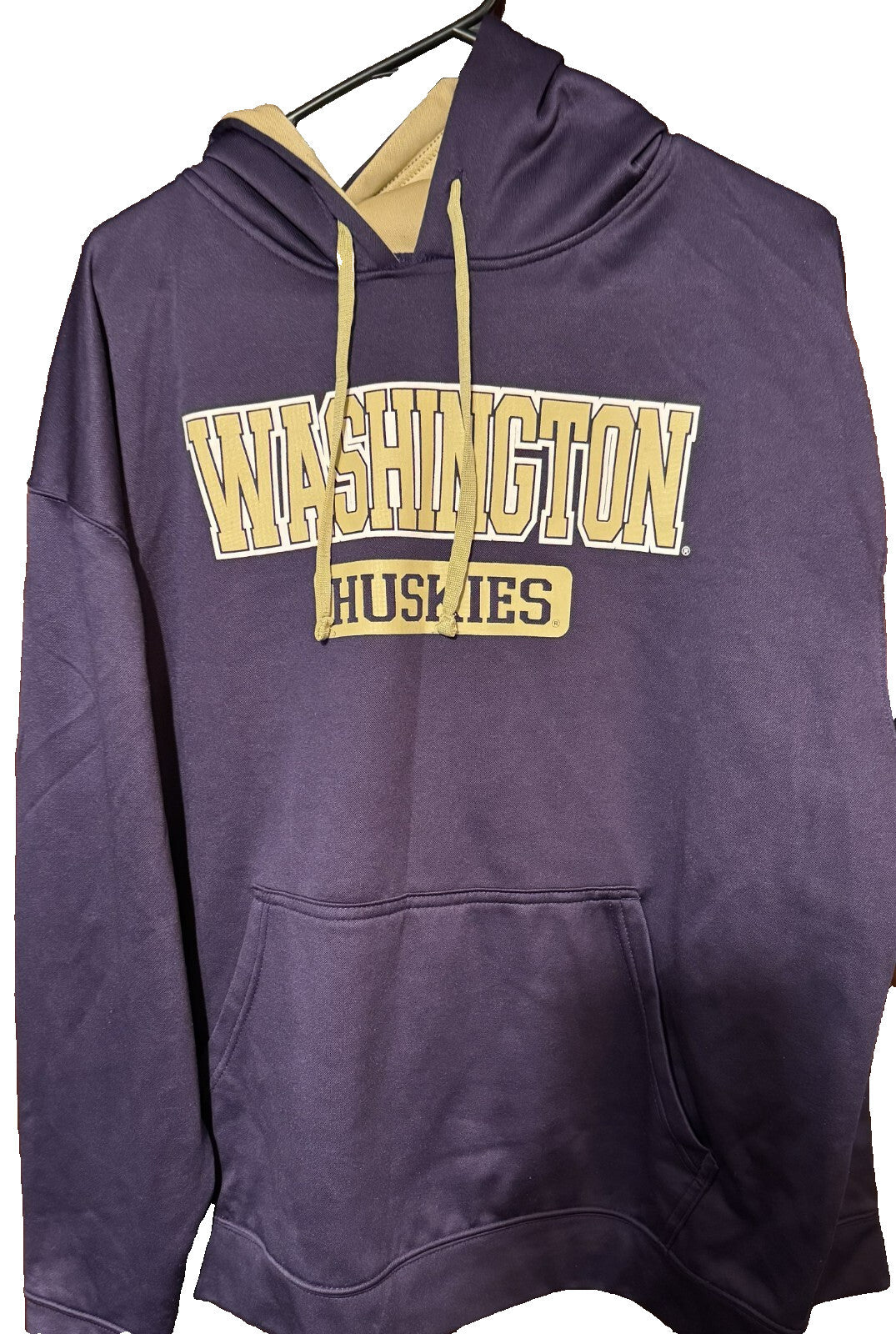 Washington Huskies Knights Apparel Hoodie Men Size XL Purple