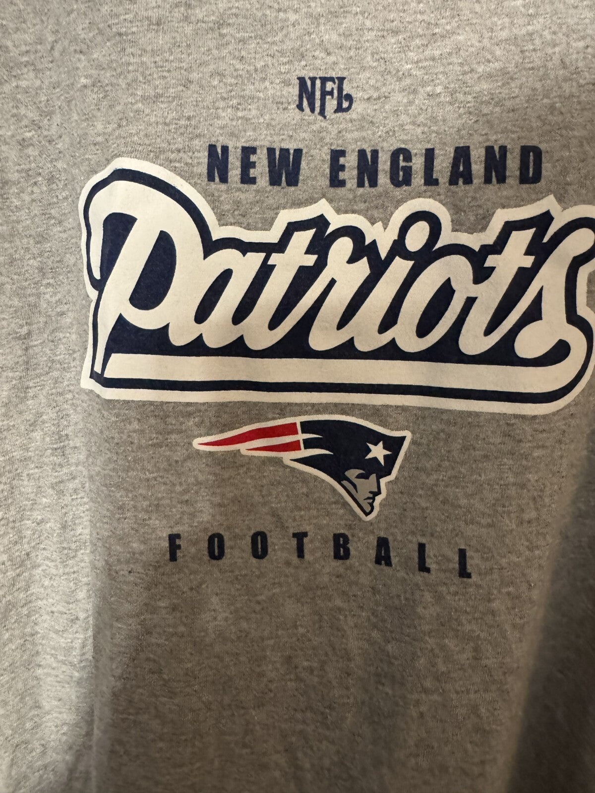 New England Patriots T-Shirt Men XXL Gray VF Imagewear