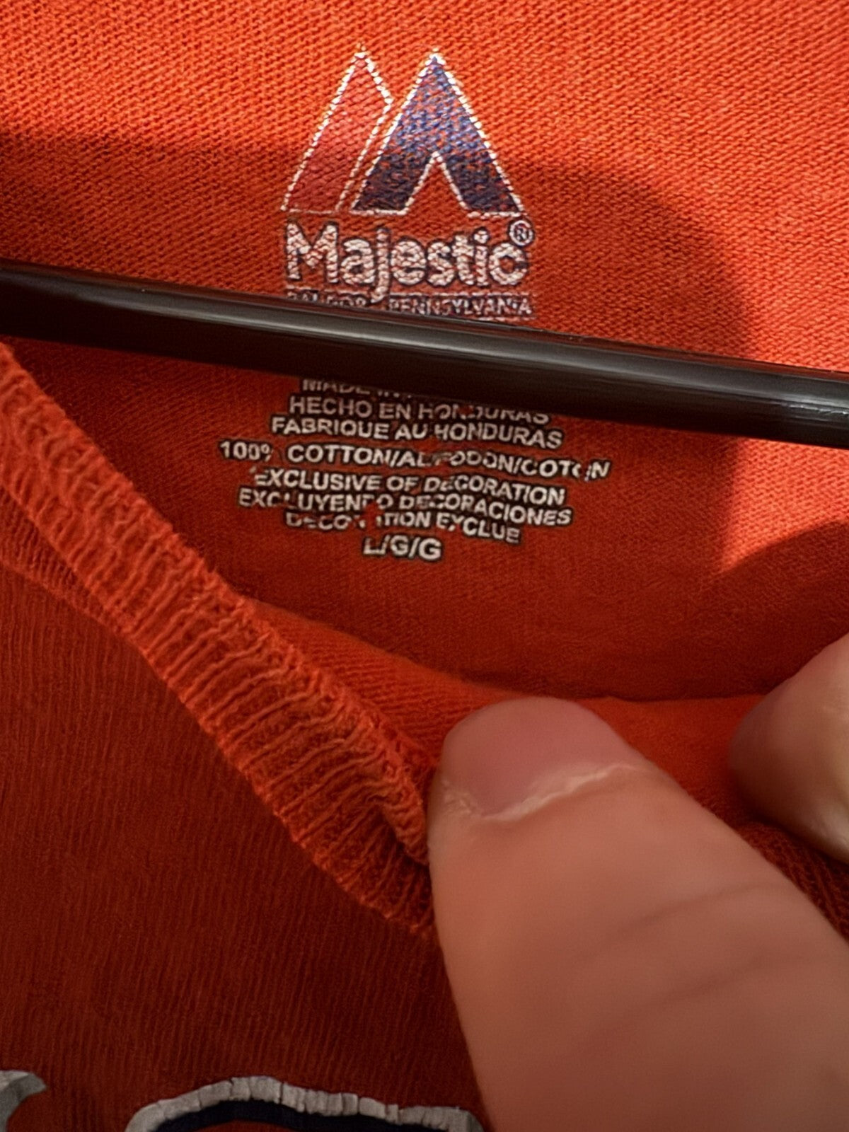 Los Angeles LA Angels of Anaheim Majestic T-Shirt Men's Sz L