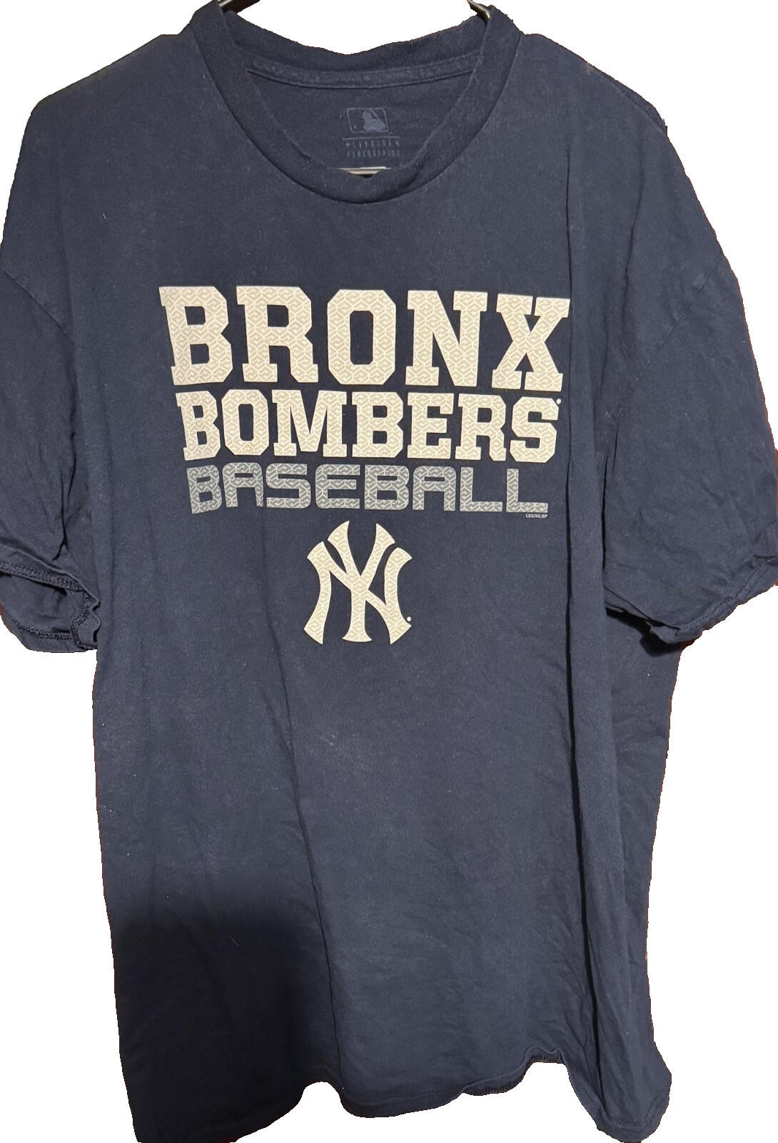 New York Yankees Short Sleeve Tee Shirt Men's XL Gray