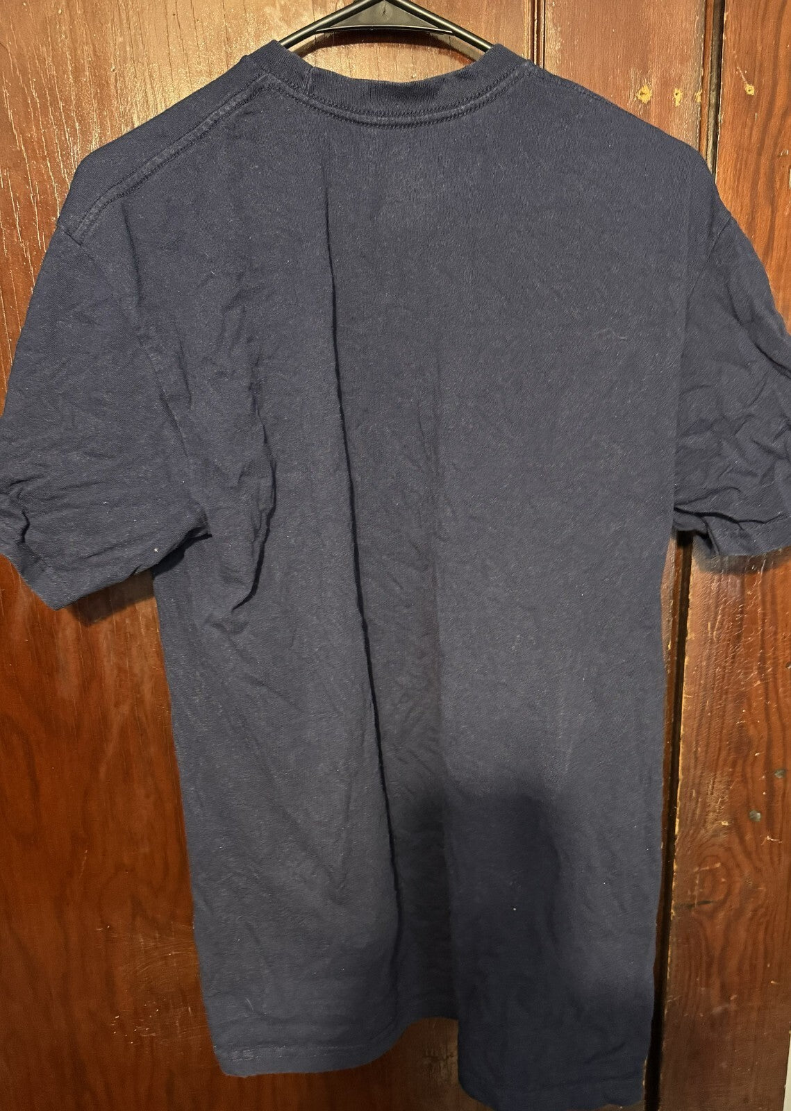 Detroit Tigers Blue Majestic T-Shirt Blue Men's Sz L MLB