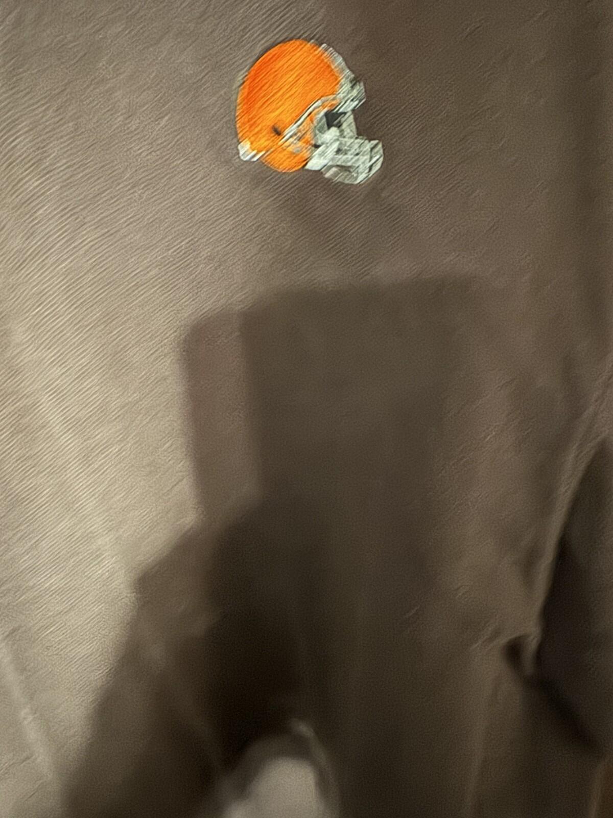 Cleveland Browns Vintage Reebok Polo Men’s Size 2XL Brown