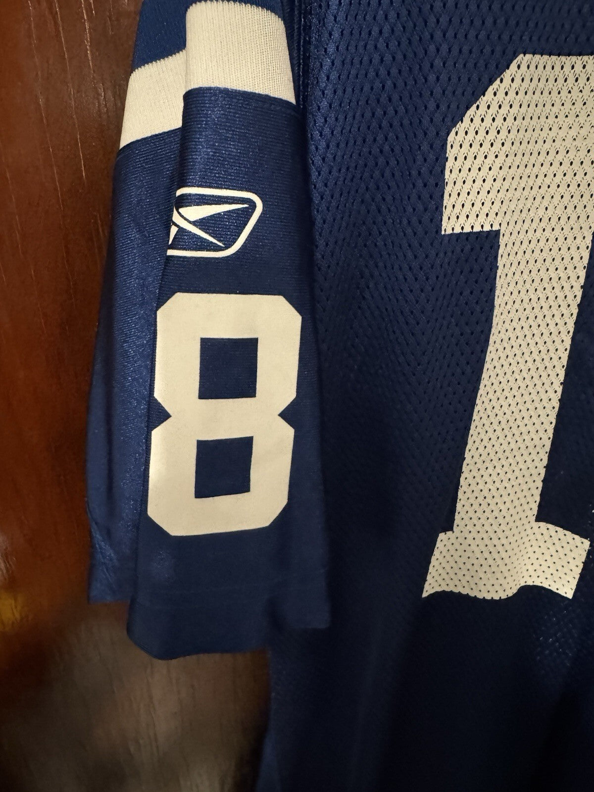 Indianapolis Colts Peyton Manning Reebok Jersey Men XL Blue