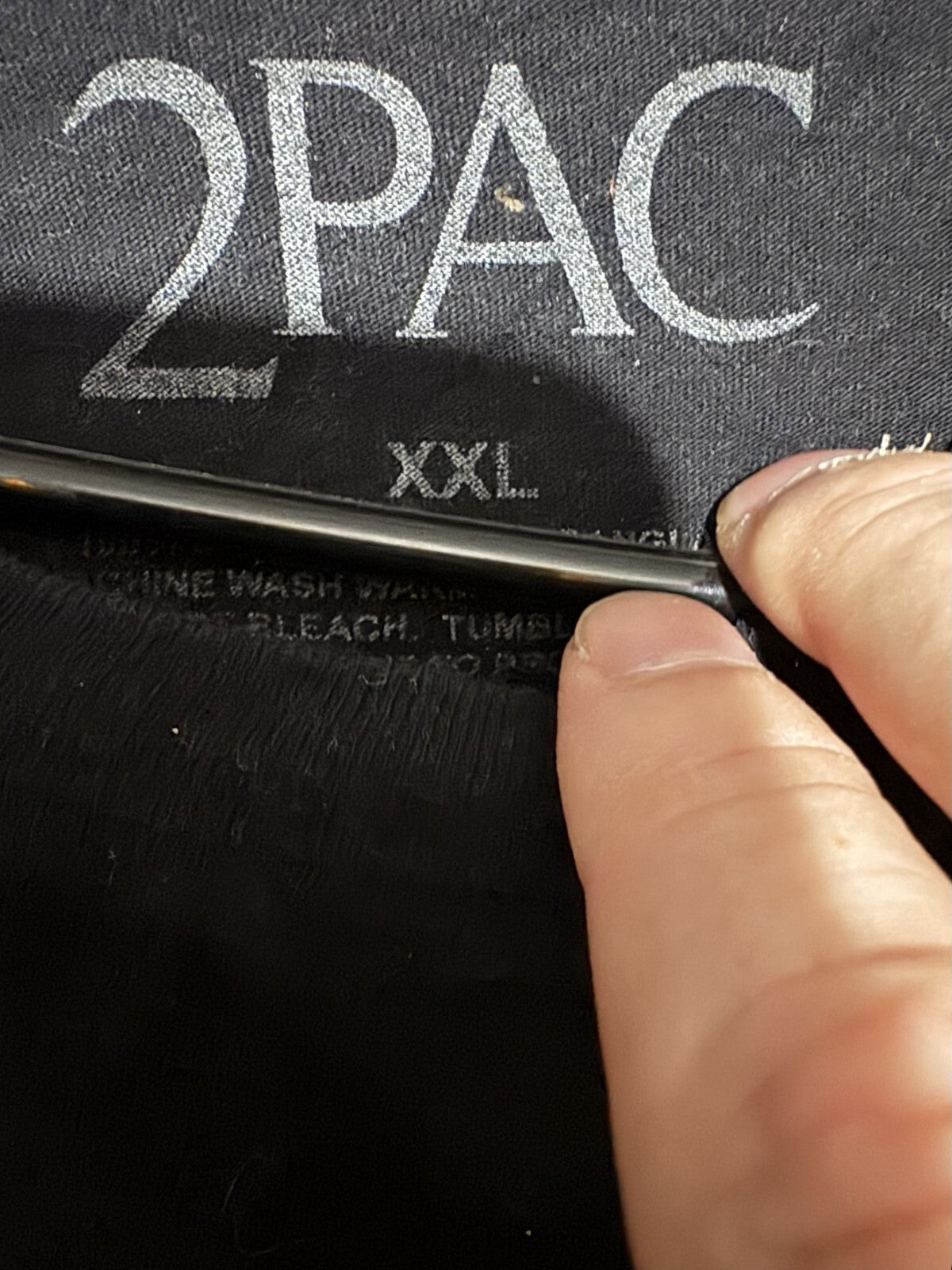 Tupac Shakur California Love t-shirt Black Men's size XXL