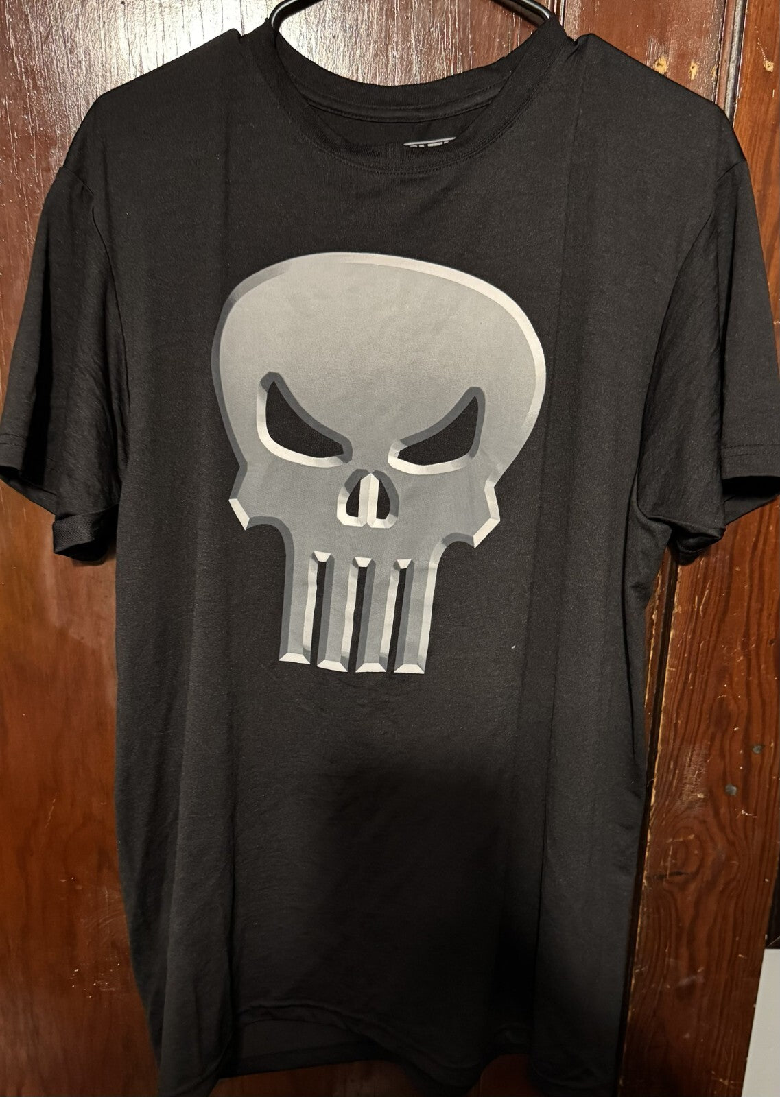The Punisher Marvel T-Shirt Men's Size L Black