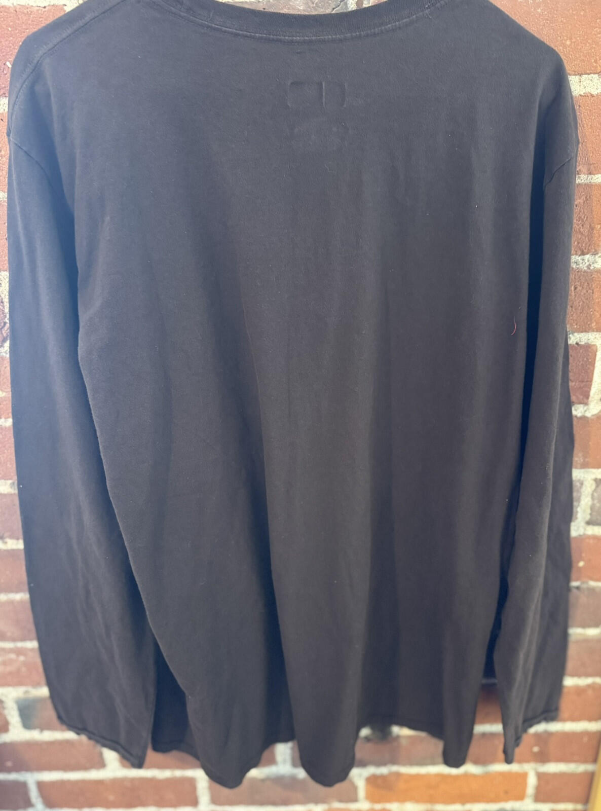 Cleveland Browns L/S T-Shirt Mens Size XL Brown Team Apparel