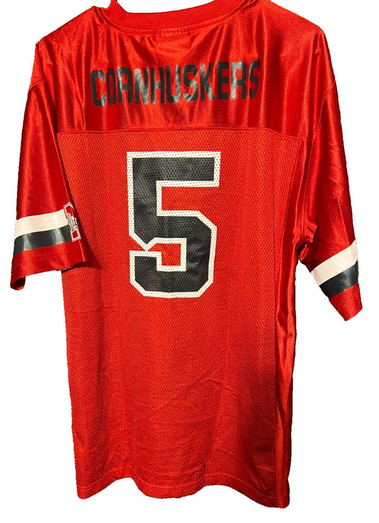 Nebraska Cornhuskers #5 football Jersey Men's M Red