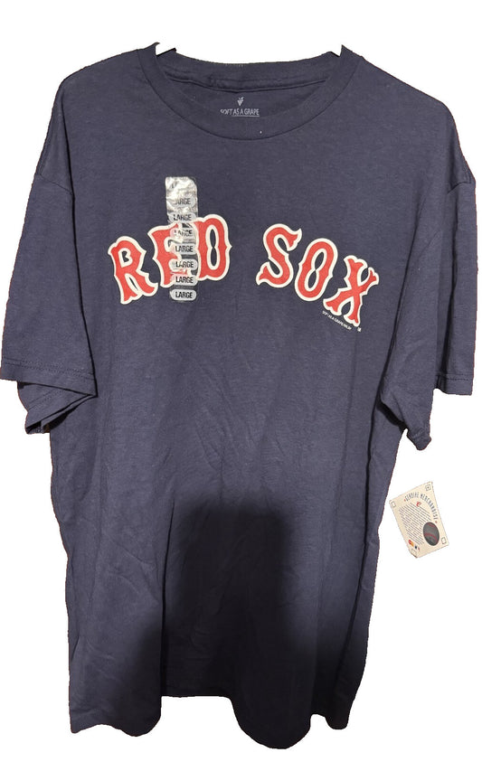 Boston Red Sox Short Sleeve Tee Women's L Blue MLB New With Tags