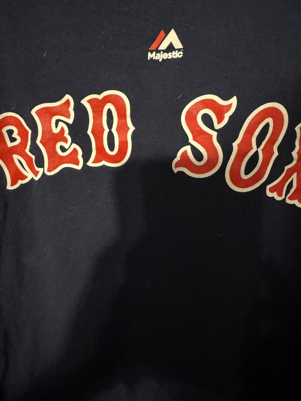 Boston Red Sox Majestic Short Sleeve Tee Men's XL Blue MLB