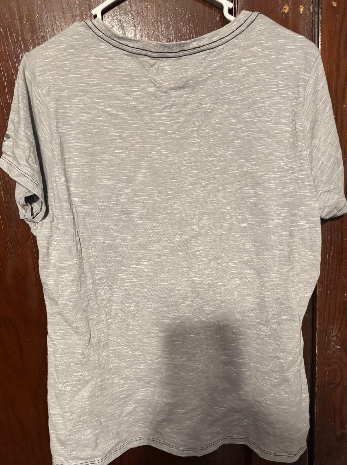 Atlanta Braves 2021 World Series Champs Fanatics T-Shirt Women's Sz L Gray