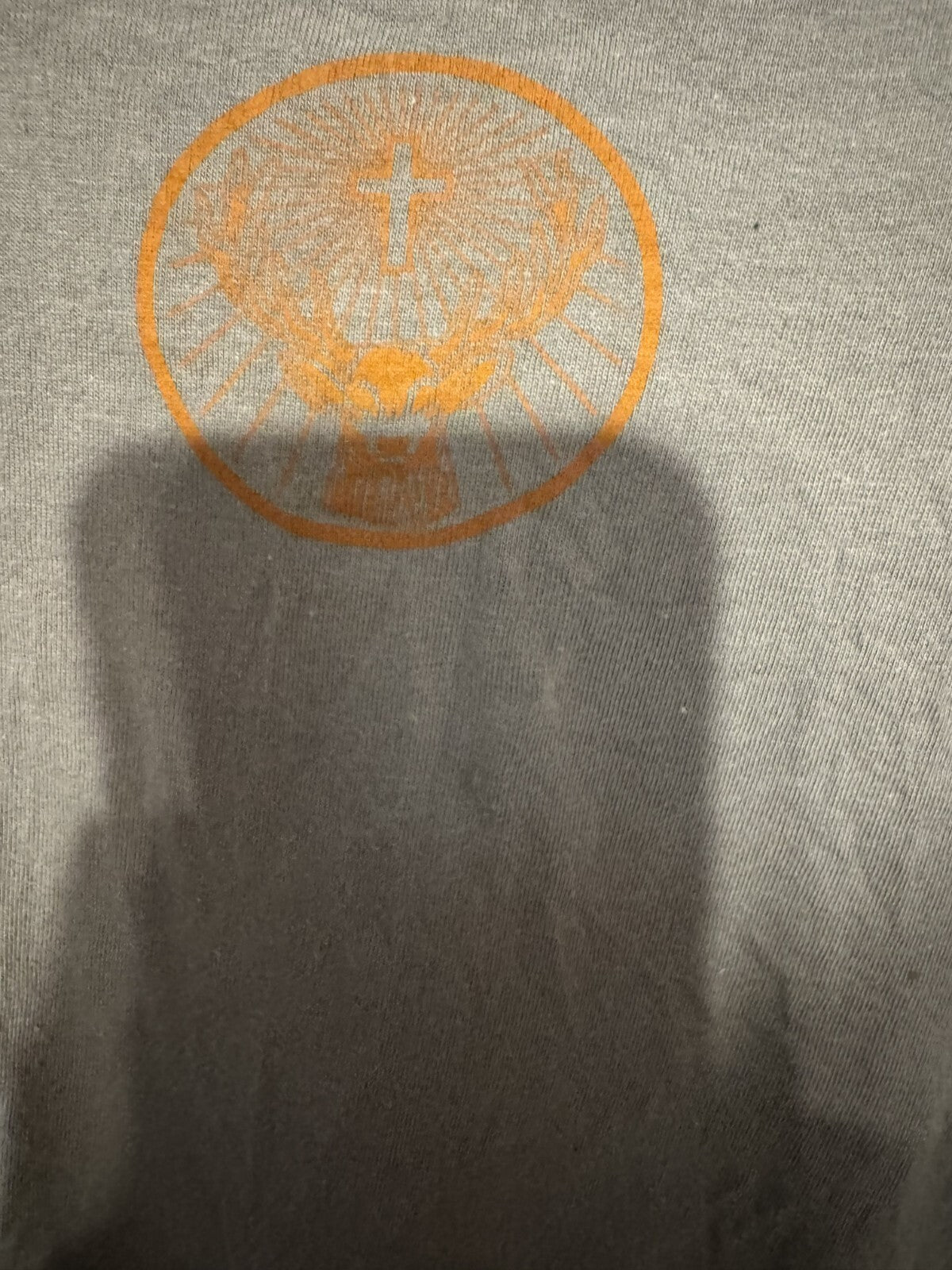 Jagermeister Gray Logo T-Shirt Men Size L
