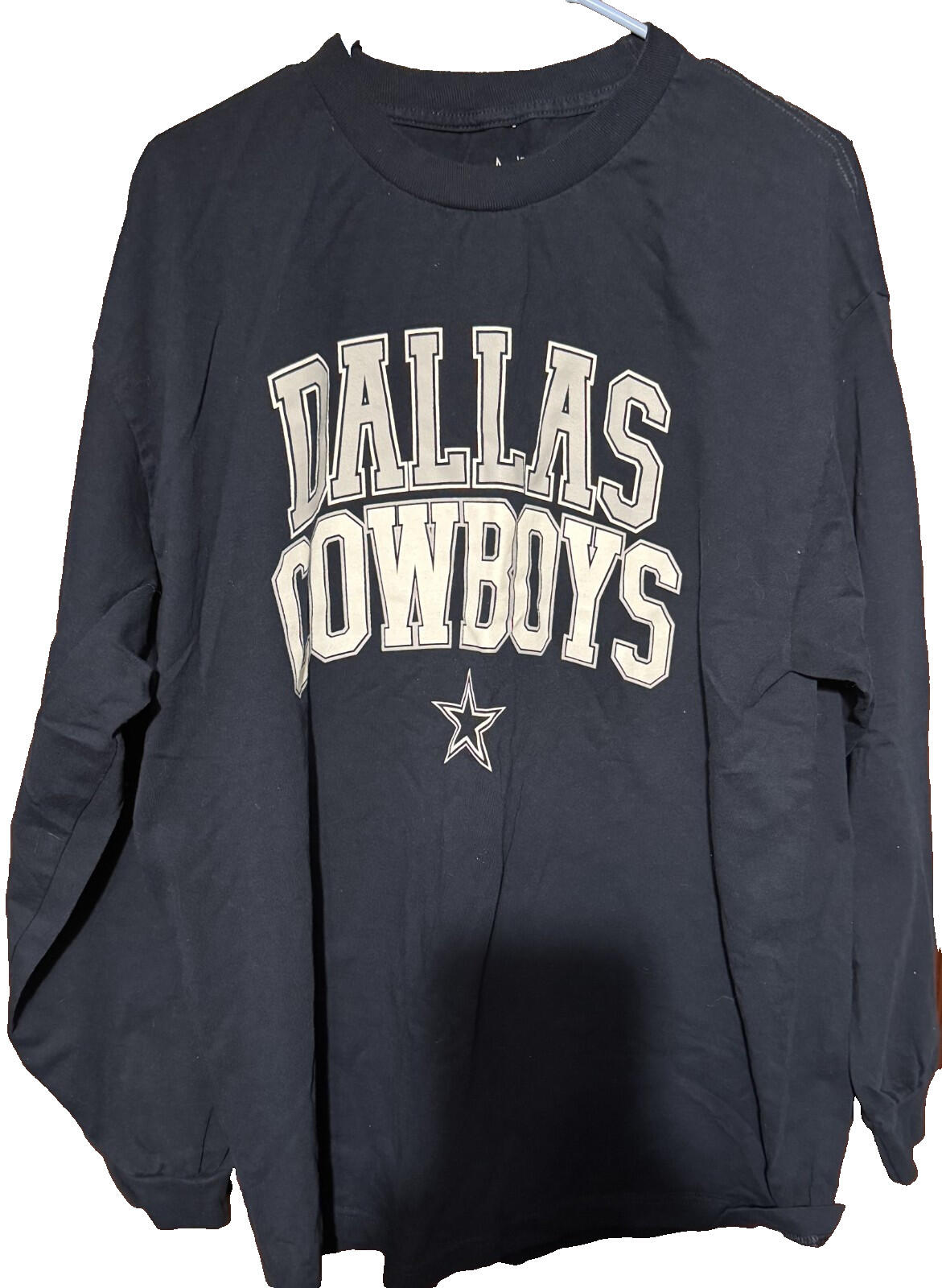 Dallas Cowboys Long Sleeve T-Shirt Blue Men Sz XL New Without Tags