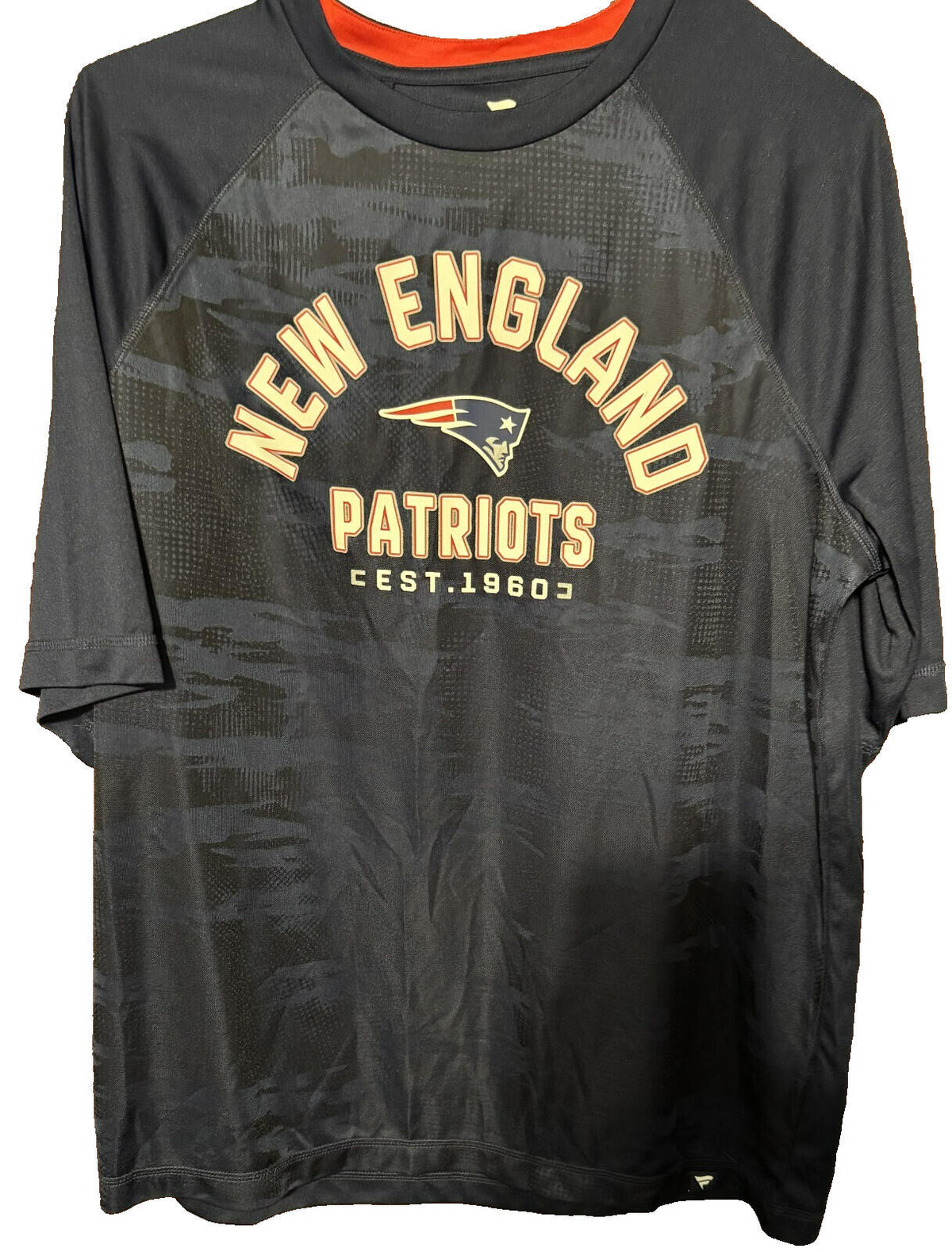 New England Patriots Fanatics S/S T-Shirt Men XL Blue NFL
