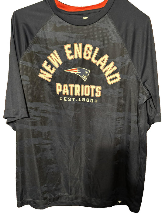 New England Patriots Fanatics S/S T-Shirt Men XL Blue NFL